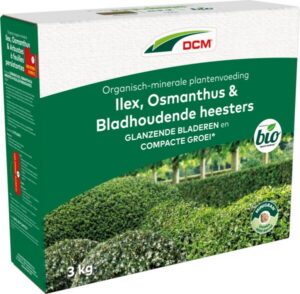 DCM Meststof Ilex, Osmanthus & Bladhoudende heesters
