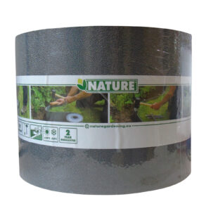 Borderrand grijs H15cm X 10m dikte 3mm