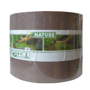Borderrand taupe H15cm X 10m dikte 3mm