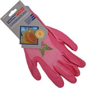 Werkhandschoenen Latex roze maat M