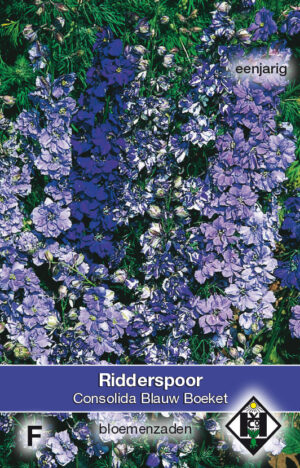 Consolida ajacis Blauw Boeket