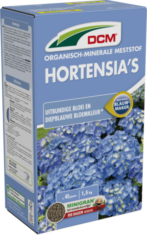 DCM Meststof Hortensia's + Blauwmaker