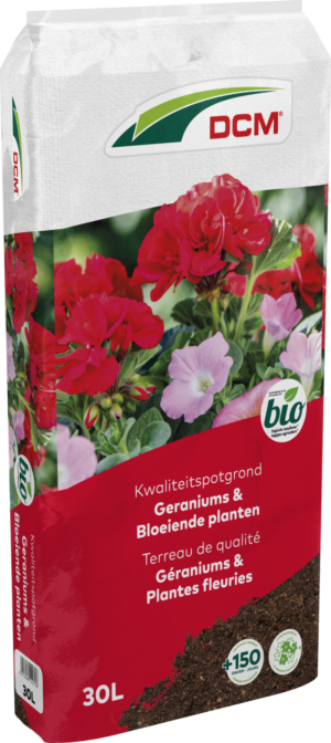 DCM Potgrond Geranium & Bloeiende planten