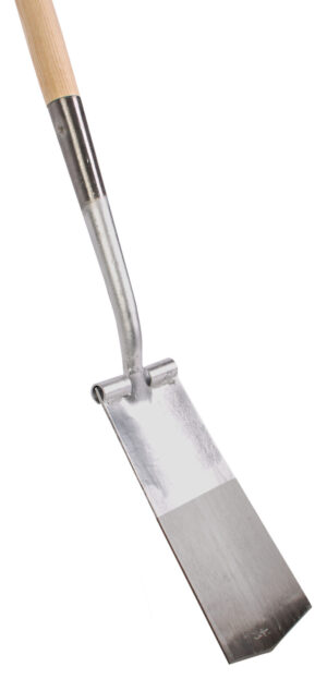 Draineerspade met opstapje steel 76cm