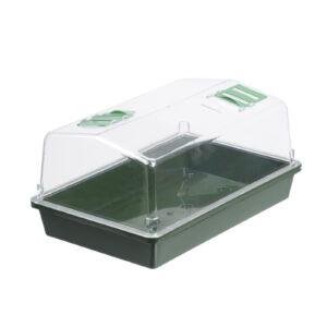 Kweekkas met ventilatie groen