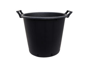 Kweekpot kunststof zwart Groot