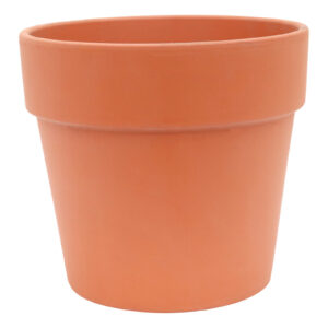 Terracotta bloempot Calima natur 21x20 cm