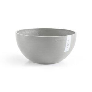 Ecopots Brussels wit grijs