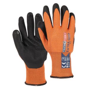 Werkhandschoenen extra grip oranje